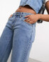 Фото #6 товара Cotton:On low rise straight leg jeans in vitnage wash blue