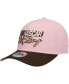 Фото #1 товара Men's Pink, Brown NASCAR 9FORTY A-Frame Snapback Hat