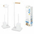 Toilet Paper Holder with Brush Stand Confortime Bamboo 23 x 18 x 69,5 cm (4 Units)
