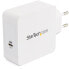 Фото #6 товара StarTech.com USB C Wall Charger - USB C Laptop Charger 60W PD - 6ft/2m Cable - Universal Compact Type C Power Adapter - Dell XPS/Lenovo X1 Carbon/HP EliteBook/MacBook - USB IF/CE Certified - Indoor - AC - 20 V - White