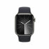 Фото #2 товара Умные часы Apple Watch Series 9 + Cellular Чёрный Серый 41 mm