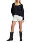 ფოტო #5 პროდუქტის Women's Ava Cuffed Mid-Rise Shorts