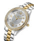ფოტო #6 პროდუქტის Women's Mondrian Diamond (1/6 ct.t.w.) Stainless Steel Watch