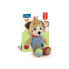 CLEMENTONI Pete The Puppy With Different Materials For Multisensory Stimulation Of The Child teddy