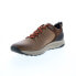 Florsheim Treadlite Plain Toe Mens Brown Leather Lifestyle Sneakers Shoes