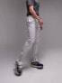 Фото #3 товара Topman skinny trousers with elasticated waist in grey