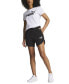 ფოტო #3 პროდუქტის Women's High-Rise French Terry Shorts