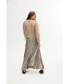 ფოტო #5 პროდუქტის Women's Asymmetrical Long Skirt