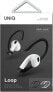Фото #2 товара Спортивные наушники Uniq Zauszniki Loop Sports для Apple AirPods черно-белые