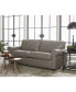 Фото #21 товара Orid 59" Leather Roll Arm Loveseat, Created for Macy's