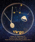 Фото #5 товара Wrapped diamond Virgo Constellation 18" Pendant Necklace (1/20 ct. tw) in 10k Yellow Gold, Created for Macy's