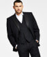 Фото #1 товара Men's Classic-Fit Stretch Black Tuxedo Jacket, Created for Macy's