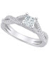 ფოტო #1 პროდუქტის Diamond Princess Engagement Ring (3/4 ct. t.w.) in 14k White, Yellow or Rose Gold