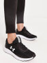 Фото #1 товара Under Armour Charged Pursuit 3 trainers in black and white
