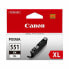 Фото #9 товара Картридж с Совместимый чернилами Canon CLI-551BK XL IP7250/MG5450 Чёрный