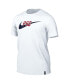 Фото #3 товара Men's White Paris Saint-Germain Swoosh T-shirt