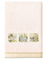 Textiles Turkish Cotton Belinda Embellished Fingertip Towel Set, 2 Piece