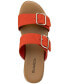 Фото #4 товара Women's Temppestt Slip-On Buckled Wedge Sandals, Created for Macy's