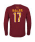 Big Boys Terry McLaurin Burgundy Washington Commanders Mainliner Player Name and Number Long Sleeve T-shirt