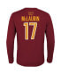 ფოტო #3 პროდუქტის Big Boys Terry McLaurin Burgundy Washington Commanders Mainliner Player Name and Number Long Sleeve T-shirt