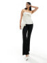 Фото #3 товара 4th & Reckless tailored button back split detail top in cream