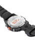 ფოტო #4 პროდუქტის Men's Swiss Chronograph Bear Grylls Survival Master Series Compass Orange Rubber Strap Watch 45mm