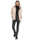 Фото #6 товара Women's Rope Belted Hooded Puffer Coat, Created for Macy's