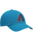 Men's Teal Arizona Diamondbacks Logo Cooperstown Collection Clean Up Adjustable Hat