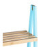Фото #3 товара Полка для ванной Синий Натуральный Бамбук древесина сосны 40 x 109,3 x 30 cm