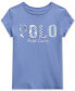 ფოტო #3 პროდუქტის Little Girls Mixed-Logo Cotton Jersey T-Shirt