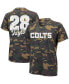 Фото #2 товара Women's Jonathan Taylor Camo Indianapolis Colts Name and Number V-Neck T-shirt