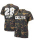 ფოტო #2 პროდუქტის Women's Jonathan Taylor Camo Indianapolis Colts Name and Number V-Neck T-shirt