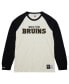 ფოტო #3 პროდუქტის Men's Cream Boston Bruins Legendary Slub Vintage-Like Raglan Long Sleeve T-shirt