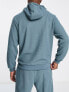 Фото #2 товара South Beach zip through waffle hoodie in grey