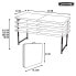 LIFETIME Ultra-Resistant Folding Table 122x61x56-91.5 cm UV100