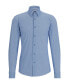 Men's Printed Performance-Stretch Slim-Fit Dress Shirt