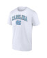 Фото #3 товара Men's White North Carolina Tar Heels Campus T-shirt