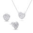 Фото #1 товара Matching silver jewelry set Tree of Life SET236W (necklace, earrings)