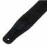 Levys Black Suede Strap 2,5"