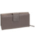ფოტო #18 პროდუქტის Women's Pebbled Collection RFID Secure Mini Clutch Wallet