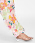 Фото #5 товара Trendy Plus Size Printed Pull-On Wide-Leg Pants, Created for Macy's