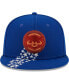 ფოტო #3 პროდუქტის Men's Royal Chicago Cubs Meteor 59FIFTY Fitted Hat