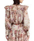 ფოტო #2 პროდუქტის Women's Amoret Printed Long-Sleeve Blouse