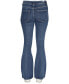 Фото #2 товара Crave Fame Juniors' Faded Patch-Pocket Flare-Leg Denim Jeans