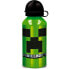 Фото #2 товара STOR Minecraft Creeper Green 400ml Aluminum Water Bottle