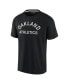 ფოტო #2 პროდუქტის Men's and Women's Black Oakland Athletics Super Soft Short Sleeve T-shirt