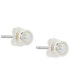 ფოტო #10 პროდუქტის Silver-Tone 3-Pc. Set Mixed Stone Daisy Earrings