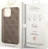 Фото #7 товара Guess Etui Guess GUHCP14LGF4GBR Apple iPhone 14 Pro brązowy/brown hardcase 4G Charms Collection