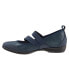 Фото #4 товара Trotters Josie T1761-420 Womens Blue Leather Slip On Mary Jane Flats Shoes 5