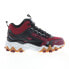 Фото #1 товара Fila Oakmont Trail Mid 1JM01276-202 Mens Burgundy Athletic Hiking Shoes